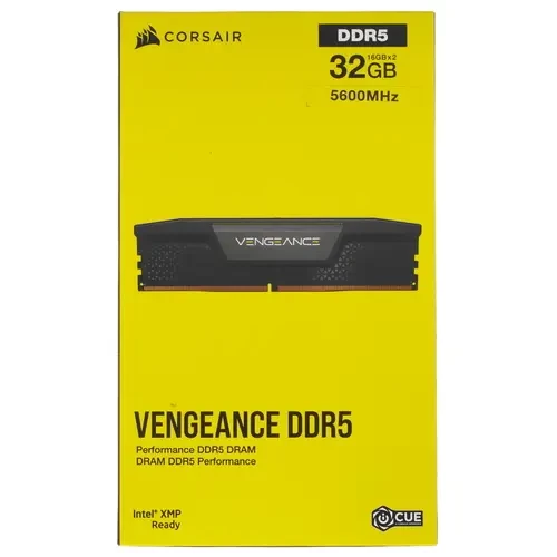 Оперативная память 32 Gb 5600 MHz CORSAIR VENGEANCE (CMK32GX5M2B5600C36)