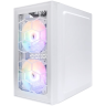 Компьютерный корпус 1STPLAYER FIREBASE X1 LED White (X1-WH-3F1-W)