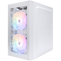 Компьютерный корпус 1STPLAYER FIREBASE X1 LED White (X1-WH-3F1-W)