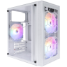 Компьютерный корпус 1STPLAYER FIREBASE X1 LED White (X1-WH-3F1-W)