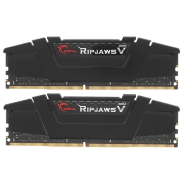 Оперативная память 32 Gb 4000 MHz G.Skill RIPJAWS V Black (F4-4000C16D-32GVKA)