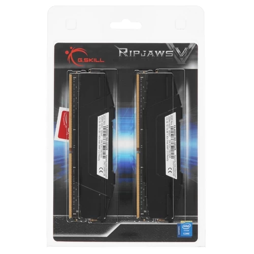 Оперативная память 32 Gb 4000 MHz G.Skill RIPJAWS V Black (F4-4000C16D-32GVKA)