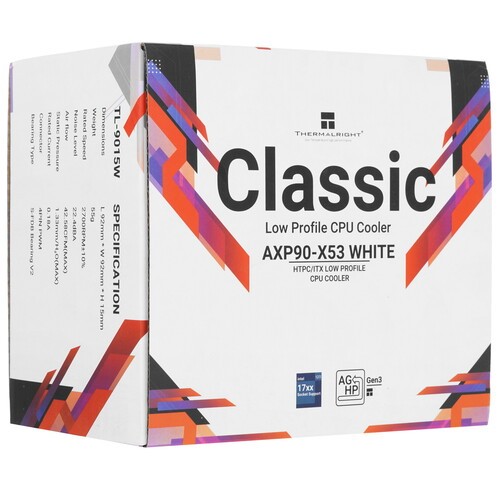Кулер для процессора Thermalright AXP90-X53 White (TRAXP90X53W)