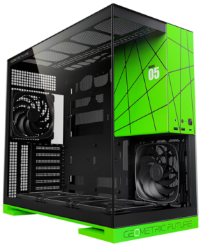 Компьютерный корпус Geometric Future Model 5 NV Style ARGB Limited Edition with fans (1AM5WKNV01100)