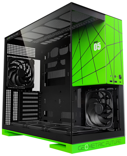 Компьютерный корпус Geometric Future Model 5 NV Style ARGB Limited Edition with fans (1AM5WKNV01100)