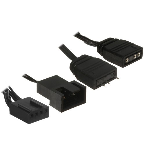 Комплект вентиляторов для корпуса PCCooler F3 T120 ARGB Black (F3-T120BKAM3-GL)