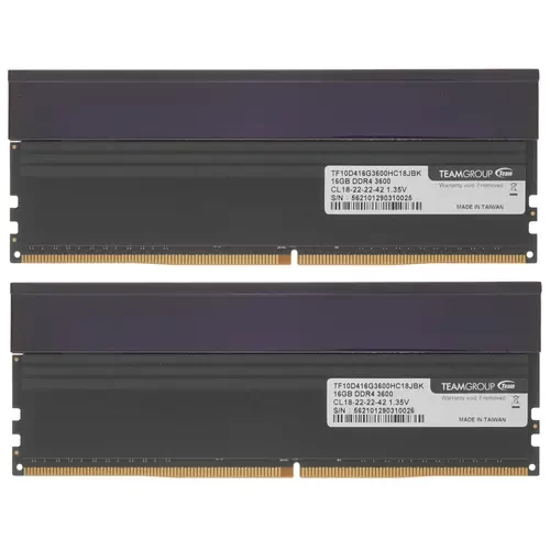 Оперативная память 32 Gb 3600 MHz Team Group T-FORCE Xtreem ARGB Black (TF10D432G3600HC18JDC01)
