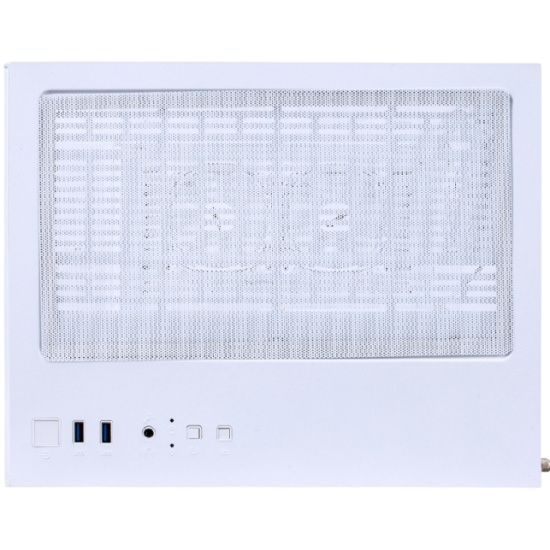 Компьютерный корпус 1STPLAYER MEGAVIEW MV5-TP ARGB White (MV5-TP-WH-2FC7R-W-1FC7-W)