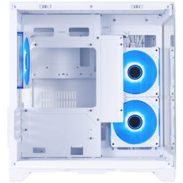Компьютерный корпус 1STPLAYER MEGAVIEW MV5-TP ARGB White (MV5-TP-WH-2FC7R-W-1FC7-W)