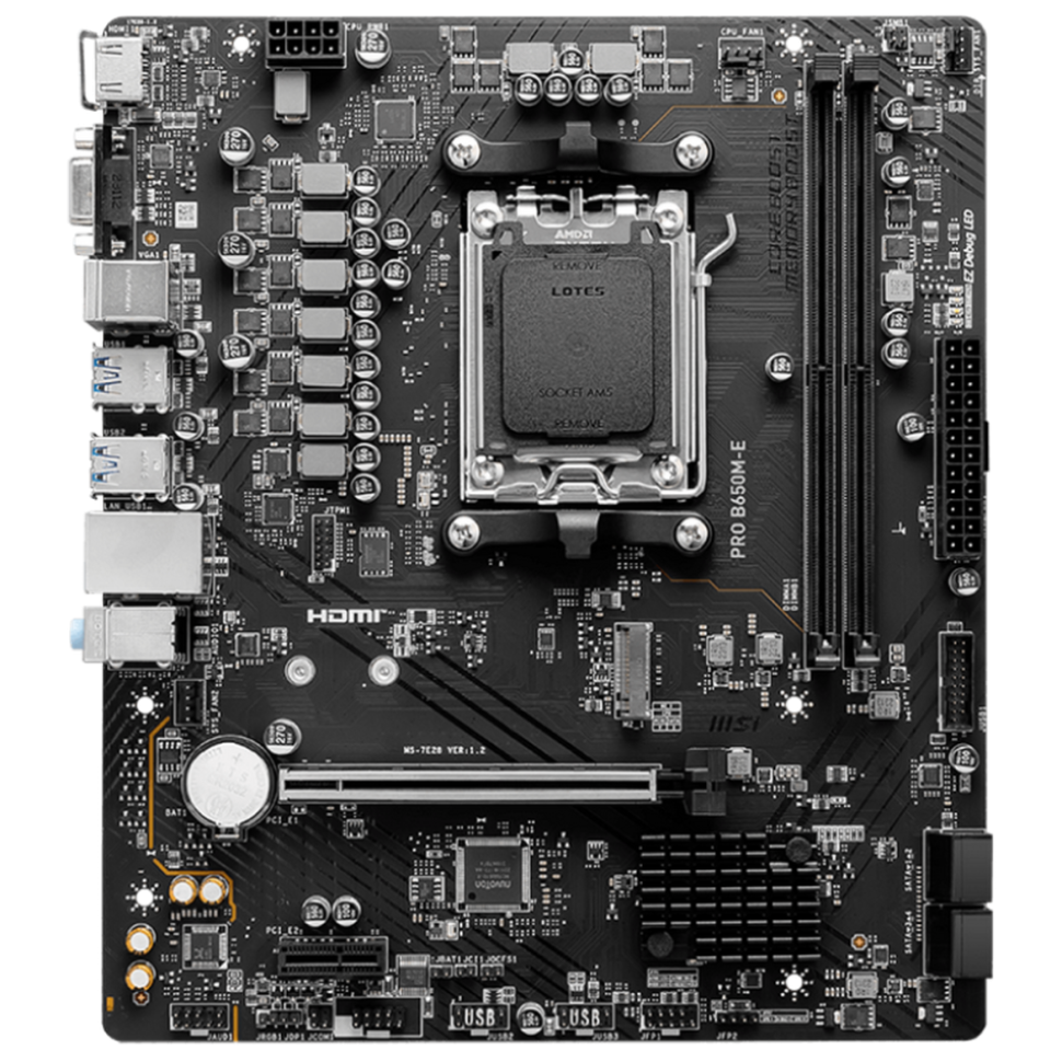 Материнская плата MSI PRO B650M-E