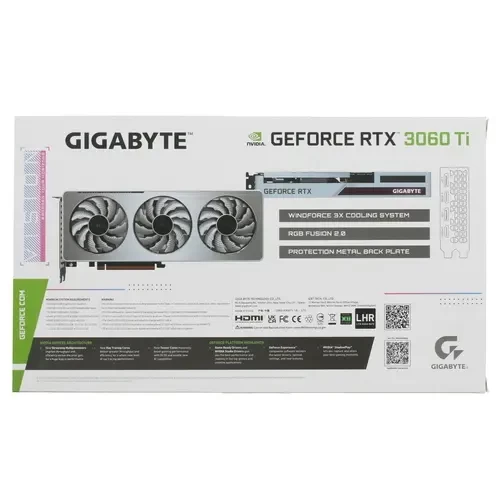 Видеокарта GIGABYTE (GV-N306TVISION-8GD) GeForce RTX 3060 Ti 8GB VISION