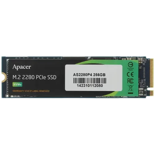 Твердотельный накопитель Apacer 256 Gb AS2280P4 (AP256GAS2280P4-1)