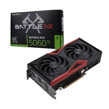Видеокарта Colorful (RTX 5060 Ti Battle AX DUO 8GB-V) GeForce RTX 5060 Ti 8GB BATTLE AX DUO 8GB-V