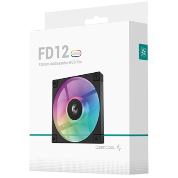 Вентилятор для корпуса Deepcool FD12 ARGB Black BOX