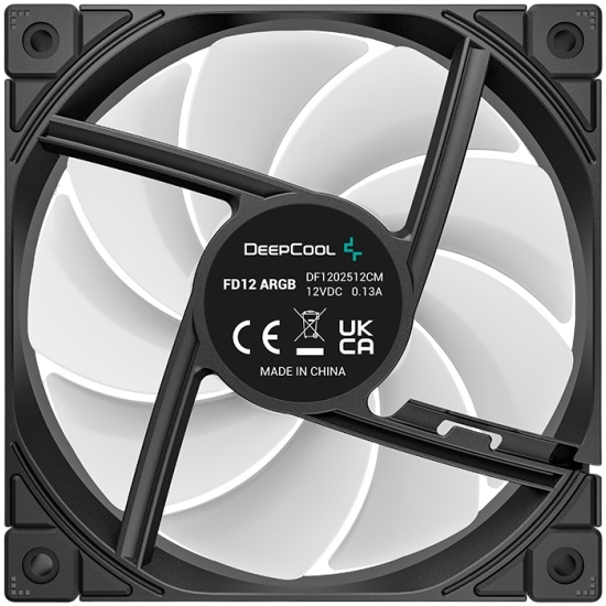 Вентилятор для корпуса Deepcool FD12 ARGB Black BOX