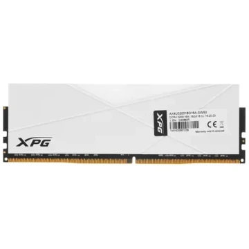 Оперативная память 16 Gb 3200 MHz ADATA XPG SPECTRIX D50 White RGB (AX4U320016G16A-SW50)