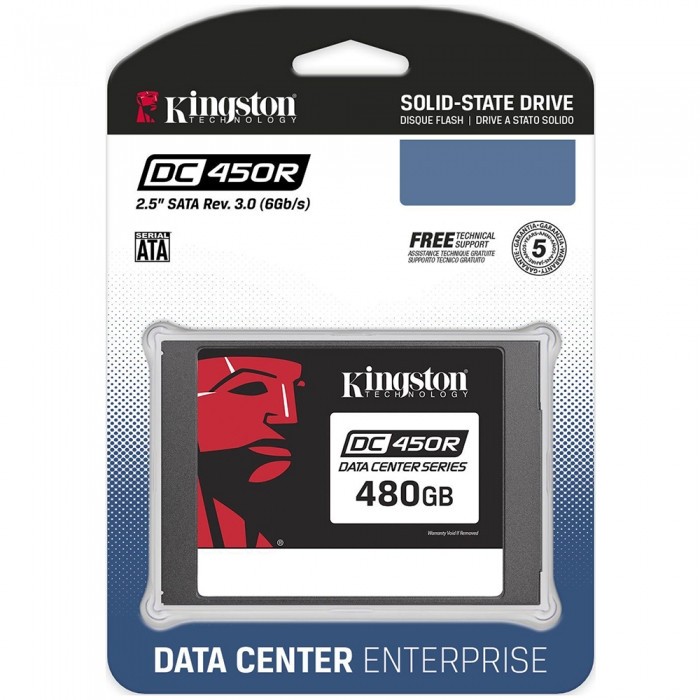 Твердотельный накопитель Kingston 480 Gb DC450R ENTERPRISE SEDC450R/480G