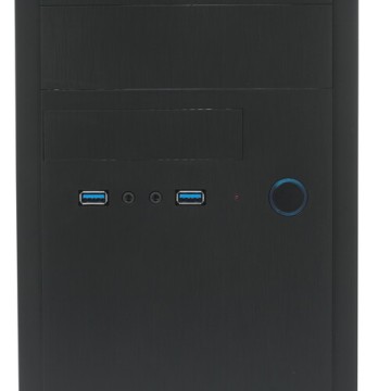 Компьютерный корпус Chieftec ELOX без БП Black (HT-01B-OP)