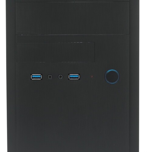 Компьютерный корпус Chieftec ELOX без БП Black (HT-01B-OP)