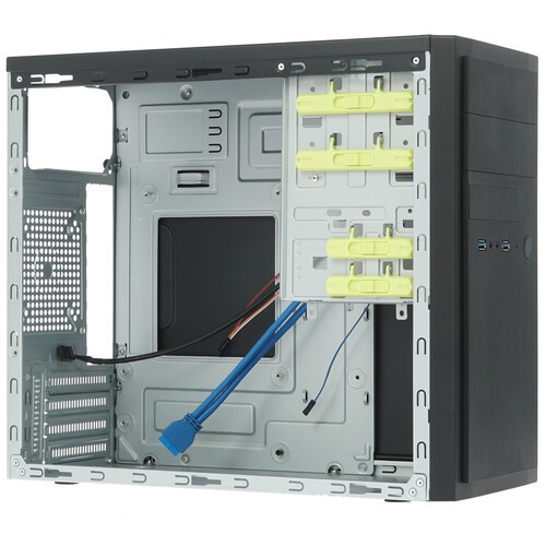 Компьютерный корпус Chieftec ELOX без БП Black (HT-01B-OP)