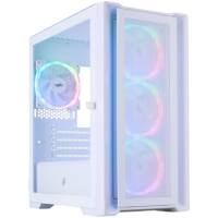 Компьютерный корпус 1STPLAYER TRILOBITE T4 MESH ARGB White (T4-WH-4FS7-W)