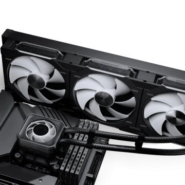 Система жидкостного охлаждения для процессора PHANTEKS Glacier One 420D30 X2 ARGB Black (PH-GO420D30_DBK02)