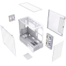 Компьютерный корпус Powercase Vision Micro S3W TG ARGB White (CVMMSW-A3)