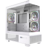 Компьютерный корпус Powercase Vision Micro S3W TG ARGB White (CVMMSW-A3)