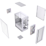 Компьютерный корпус Powercase Mistral SM03 TG ARGB White (CMMSM03W-A3)