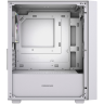 Компьютерный корпус Powercase Mistral SM03 TG ARGB White (CMMSM03W-A3)