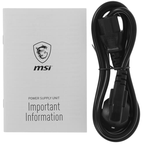 Блок питания MSI 650W MAG A650BN (306-7ZP2B11-CE0)