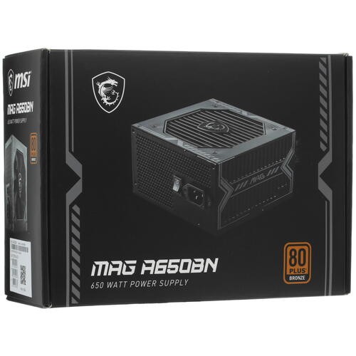 Блок питания MSI 650W MAG A650BN 306-7ZP2B11-CE0