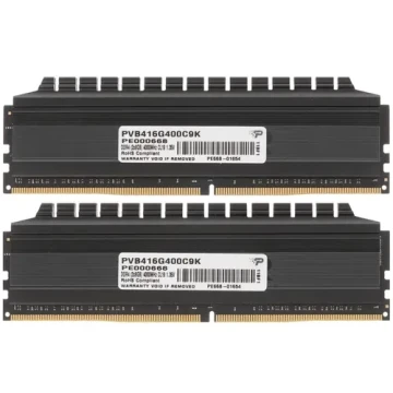 Оперативная память 16 Gb 4000 MHz PATRIOT VIPER 4 BLACKOUT (PVB416G400C9K)
