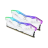 Оперативная память 64 Gb 6000 MHz Team Group T-FORCE DELTA RGB White (FF4D564G6000HC38ADC01)