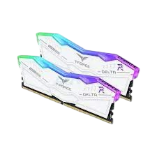 Оперативная память 64 Gb 6000 MHz Team Group T-FORCE DELTA RGB White (FF4D564G6000HC38ADC01)