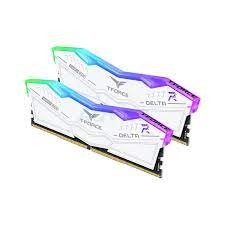Оперативная память 64 Gb 6000 MHz Team Group T-FORCE DELTA RGB White (FF4D564G6000HC38ADC01)