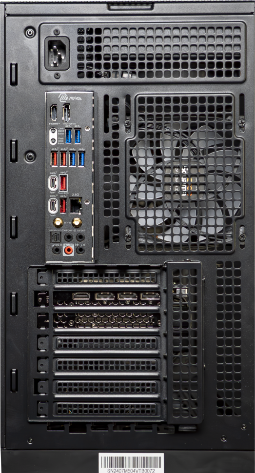 Игровой компьютер 28BIT X5M (Intel i5 14600KF/RTX5060 Ti 16Gb/DDR5 32Gb/1Tb/800W)