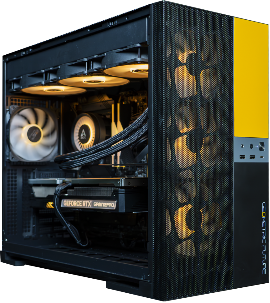 Игровой компьютер 28BIT X5M (Intel i5 14600KF/RTX5060 Ti 16Gb/DDR5 32Gb/1Tb/800W)