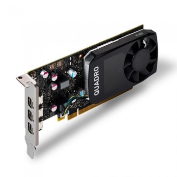 Видеокарта PNY (VCQP400BLK-1) Quadro P400 1070MHz PCI-E 3.0 2048MB 4000MHz 64 bit 3хMiniDisplayPort HDCP