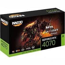 Видеокарта INNO3D (N40703-126XX-185252L) GeForce RTX 4070 X3 OC