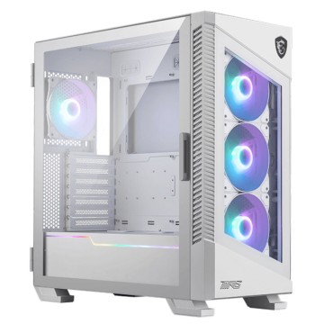 Компьютерный корпус MSI MPG VELOX 100R ARGB White (306-7G18W22-809)