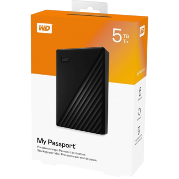 Внешний HDD Western Digital 5000 Gb Black (WDBPKJ0050BBK-WESN)