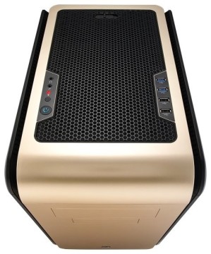 Компьютерный корпус AEROCOOL DEAD SILENCE CUBE Golden Edition