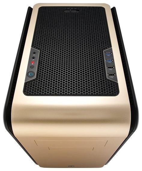 Компьютерный корпус AEROCOOL DEAD SILENCE CUBE Golden Edition