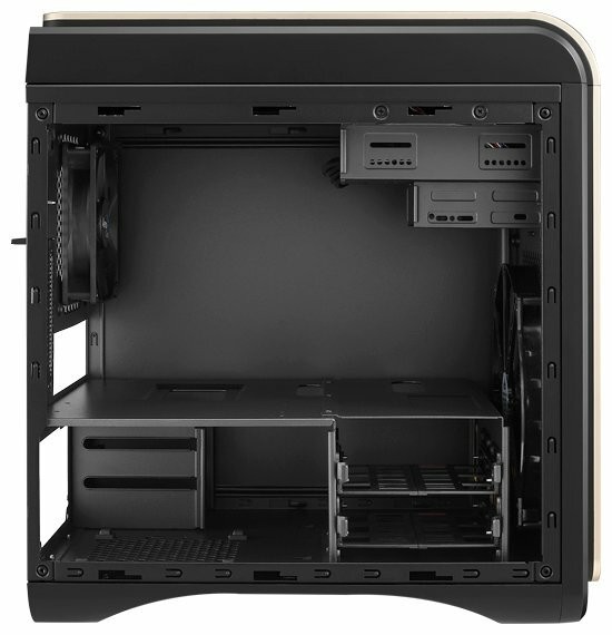 Компьютерный корпус AEROCOOL DEAD SILENCE CUBE Golden Edition