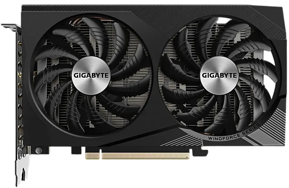 Видеокарта Gigabyte (GV-N3050WF2OCV2-8GD) GeForce RTX 3050 8GB WINDFORCE OC V2