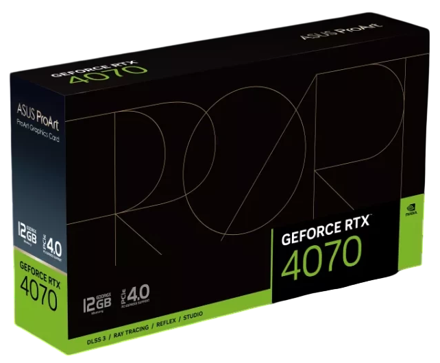 Видеокарта ASUS (PROART-RTX4070-12G) GeForce RTX 4070 12GB PRO ART 90YV0J12-M0NA00