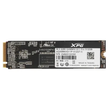 Твердотельный накопитель ADATA XPG 512 Gb GAMMIX S11 PRO AGAMMIXS11P-512GT-C XPG
