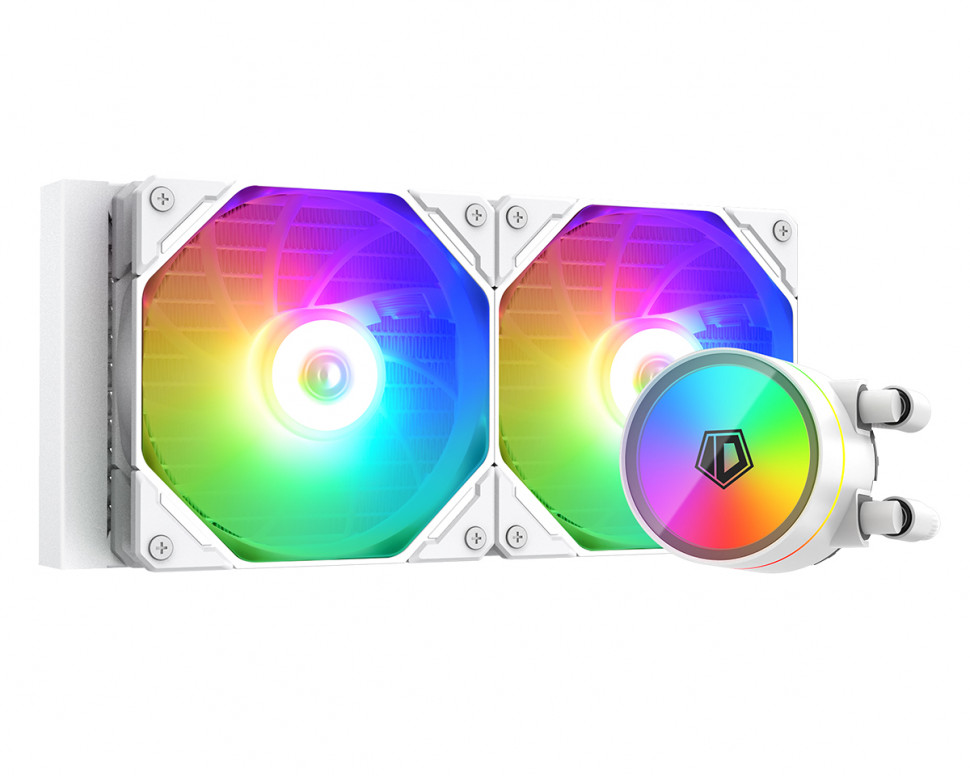 Система жидкостного охлаждения для процессора ID-COOLING ZOOMFLOW 240 XT V2 White PWM
