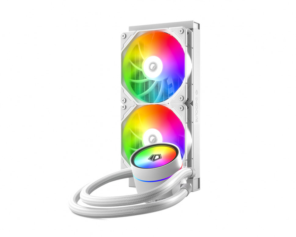 Система жидкостного охлаждения для процессора ID-COOLING ZOOMFLOW 240 XT V2 White PWM